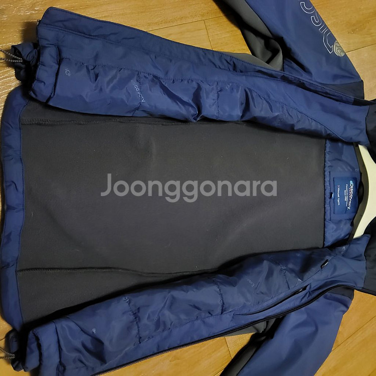 다스커버리 여성 후드 집업 바람막이 등산자켓 95 55--5