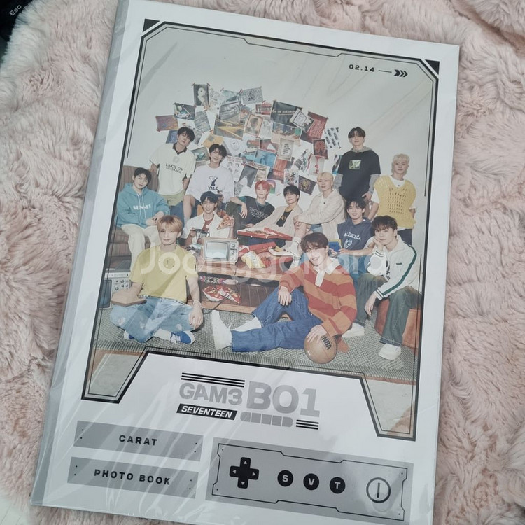 세븐틴 게임보이 머그컵+포토북--2