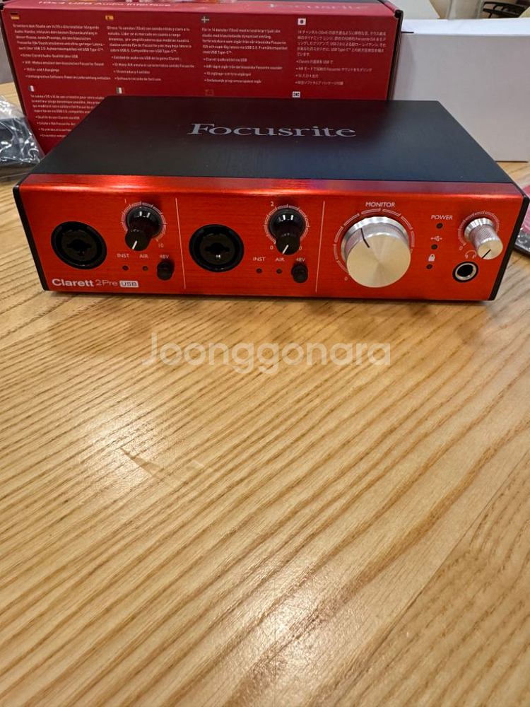 클라렛 Clarett 2Pre USB 오디오 인터페이스--1