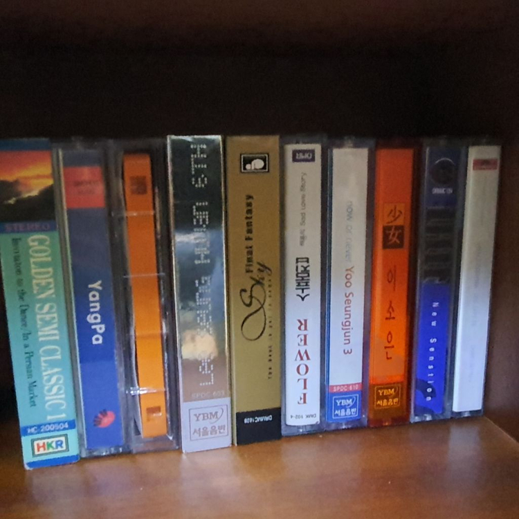 가요 카세트 테잎ㄷ--1