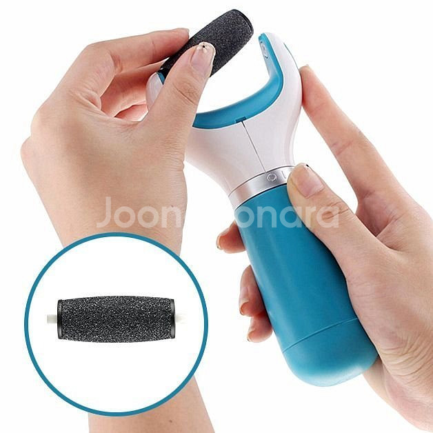 새 2개 리필용 발각질 제거 롤러헤드 관리 미용 스크럽--0