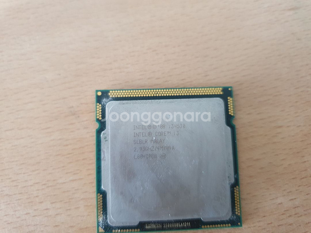 Intel CPU I3 530 + 쿨러--1