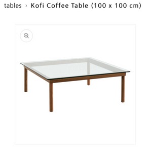 [HAY] Kofi table 100 x 100cm 월