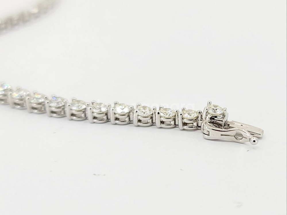 1부 테니스팔찌(천연다이아 18k 총5ct)--3