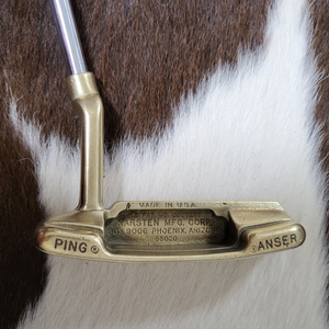 상태좋은 핑 앤서 PING ANSER 관통형 황동퍼터