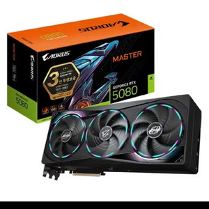 RTX 5080 MASTER D7 16GB 미개봉 새제