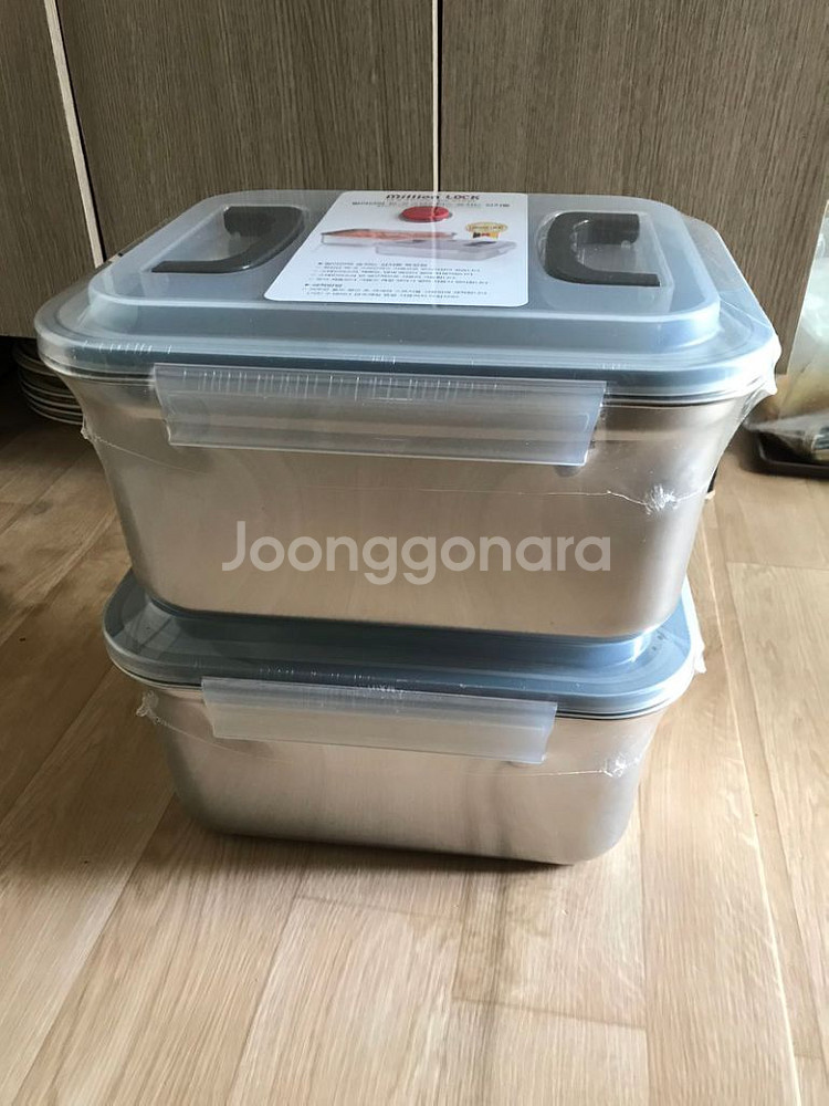 밀리언락 304스테인리스 숨쉬는 김치통 10L 새상품--1