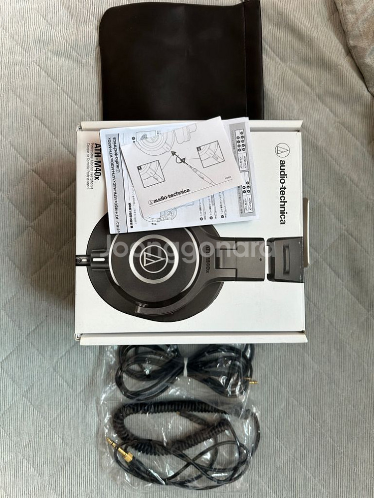 오디오테크니카 ATH-M40X 모니터링 헤드폰--0