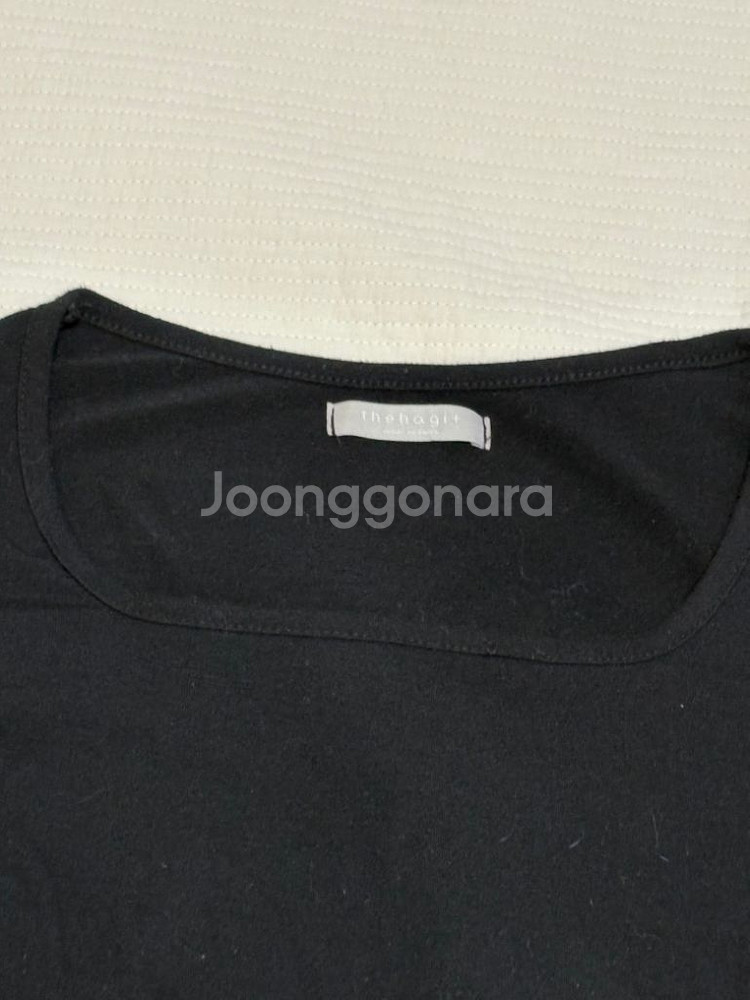 검정 긴팔티 (one size)--1