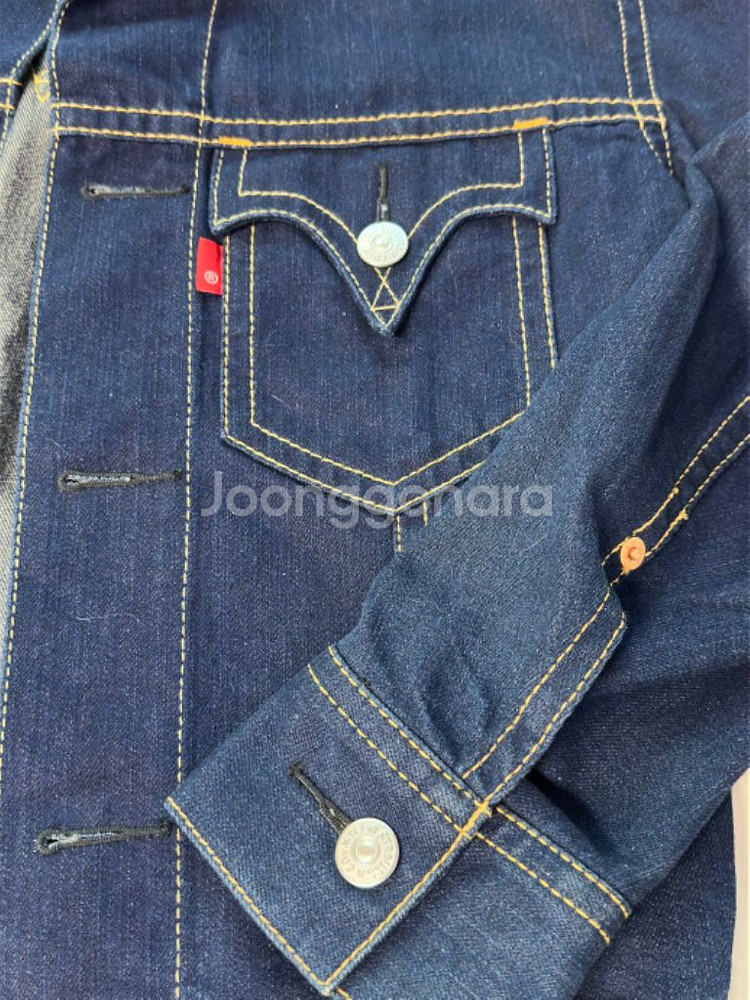 리바이스 타입원 아이코닉 데님 트러커 자켓 블랭크탭 M--4