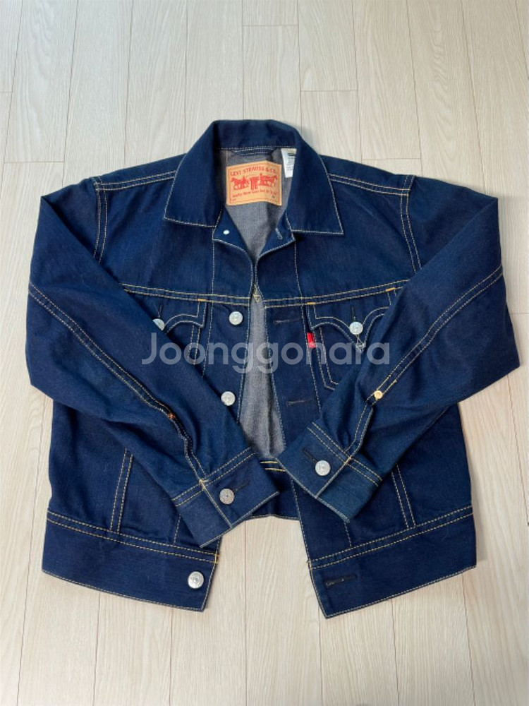 리바이스 타입원 아이코닉 데님 트러커 자켓 블랭크탭 M--2