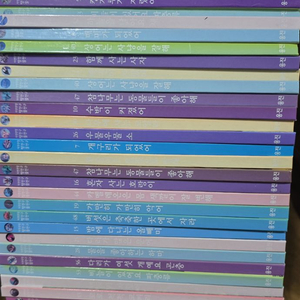 웅진다책 자연관찰 땅친구 물친구 50권+길잡이책 1권