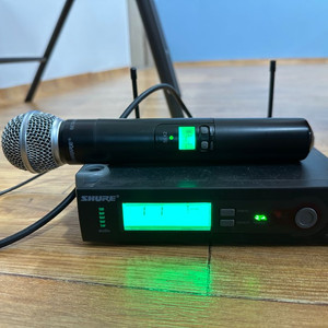 슈어 무선마이크 SLX4 + SLX2 + Beta58A