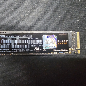 wd black sn750 250gb nvme m.2