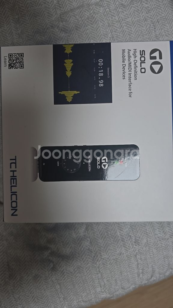 TC-Helicon GO SOLO 모바일 장치용 오디오--1