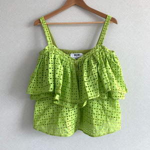 MSGM 러플 나시탑