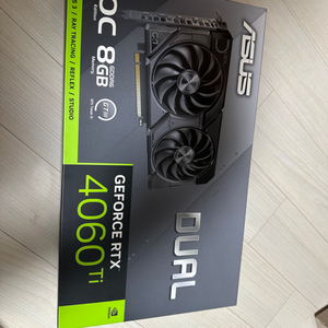 ASUS 그래픽카드 4060ti 팔아요