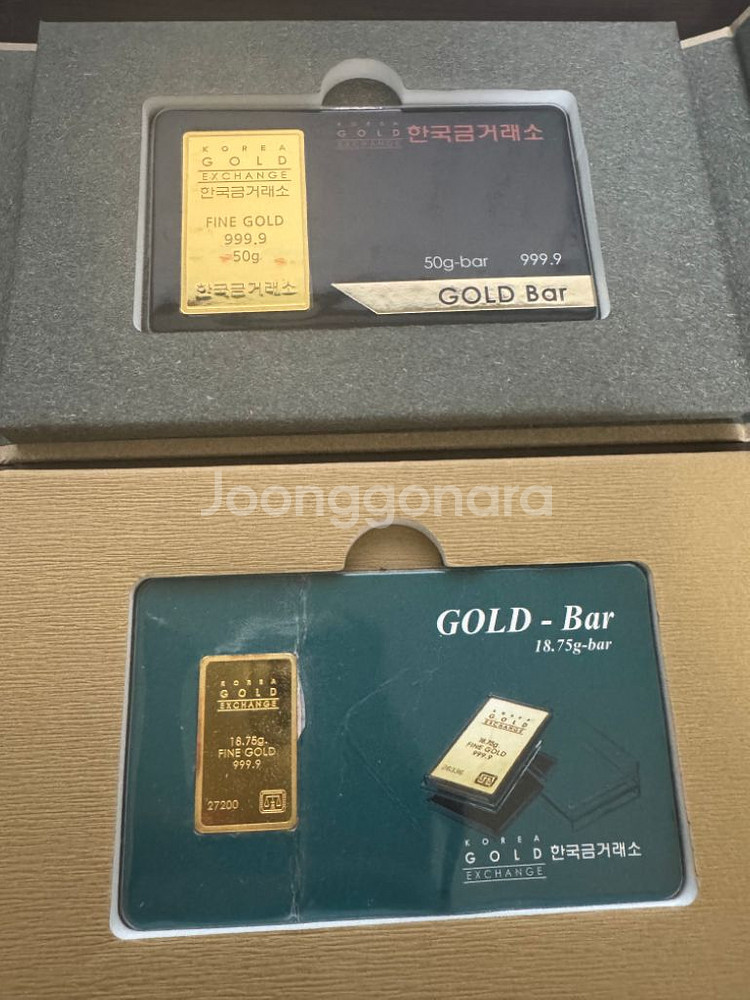 한국금거래소 5돈골드바 13.3333돈 50그람 골드바--0