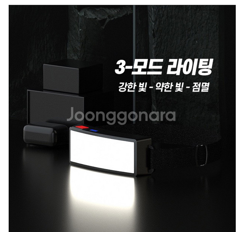 새상품 등산 야간캠핑 헤드랜턴--6