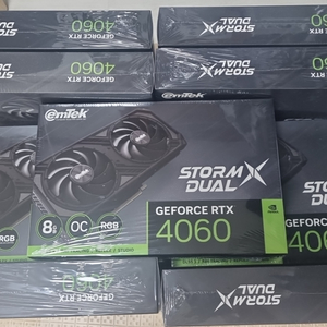 이엠텍 RTX 4060 그래픽카드 (미개봉 새상품)