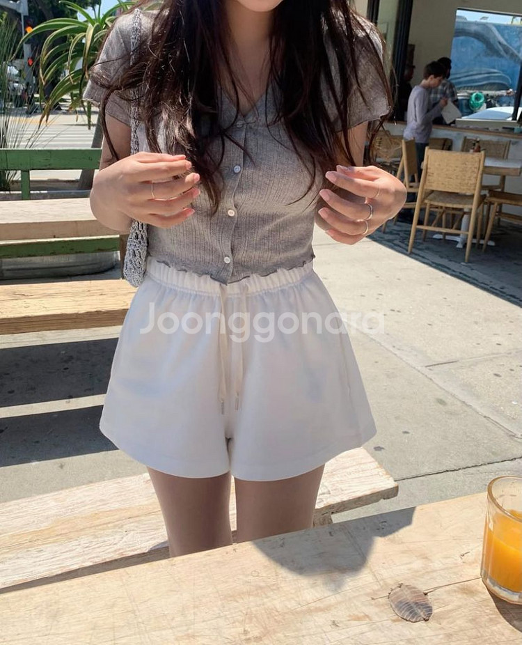 leeds - ayla frill cardigan(gr--3