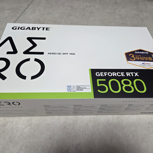 기가바이트 RTX5080 AERO