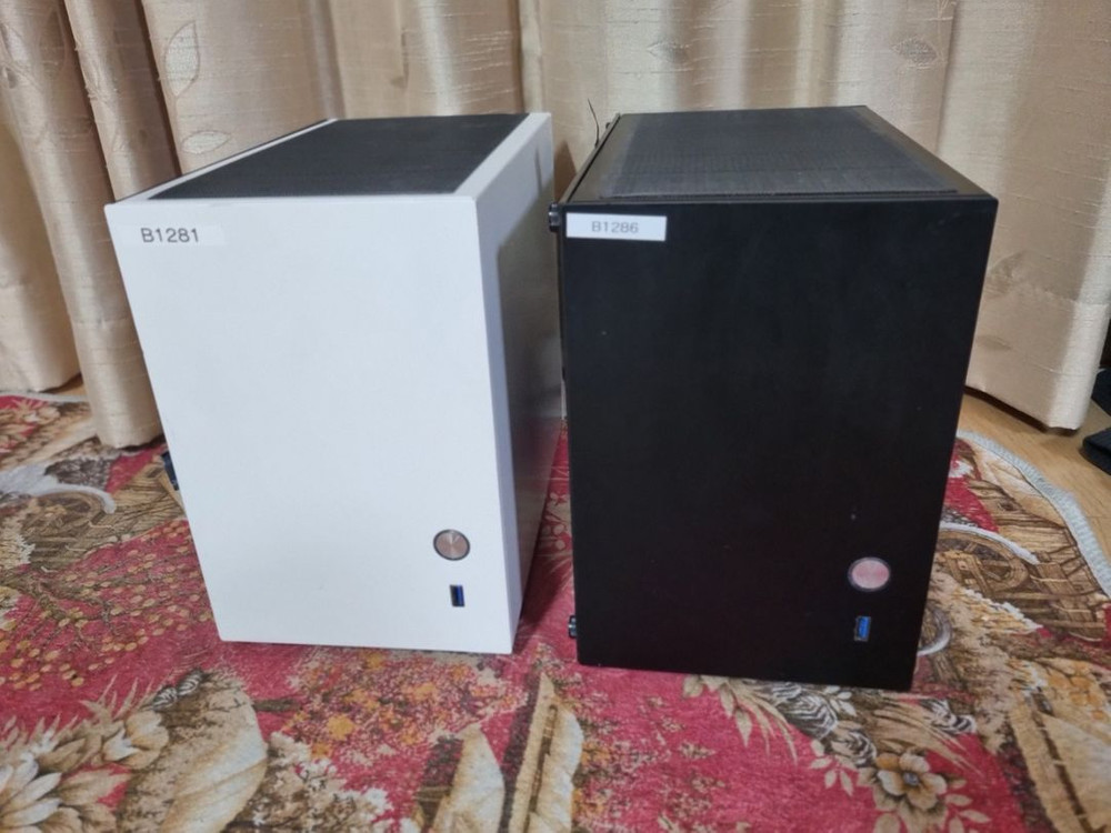 미니ITX 케이스 + h310보드 정격파워 데스크탑 이미지