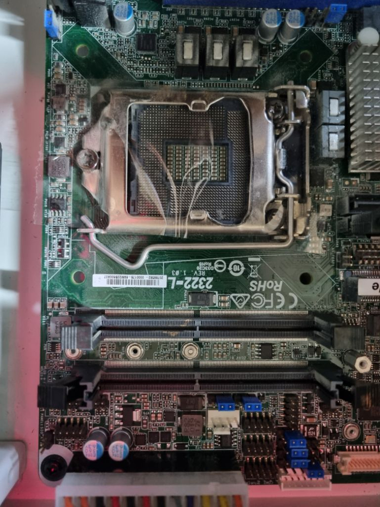 미니ITX 케이스 + h310보드 정격파워 데스크탑 이미지