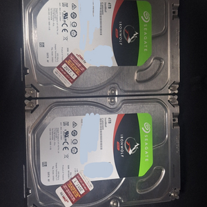 SEAGATE NAS용 하드디스크 4TB x2