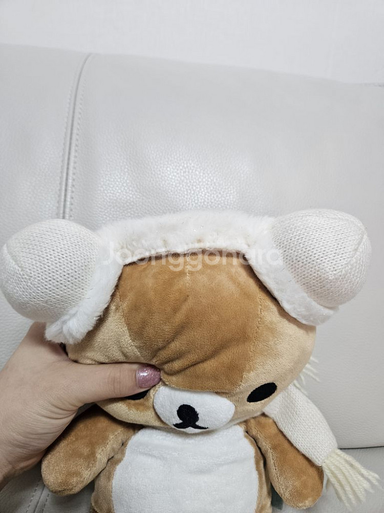 (고전정품) 리락쿠마 윈터 귀마개 목도리 인형--4