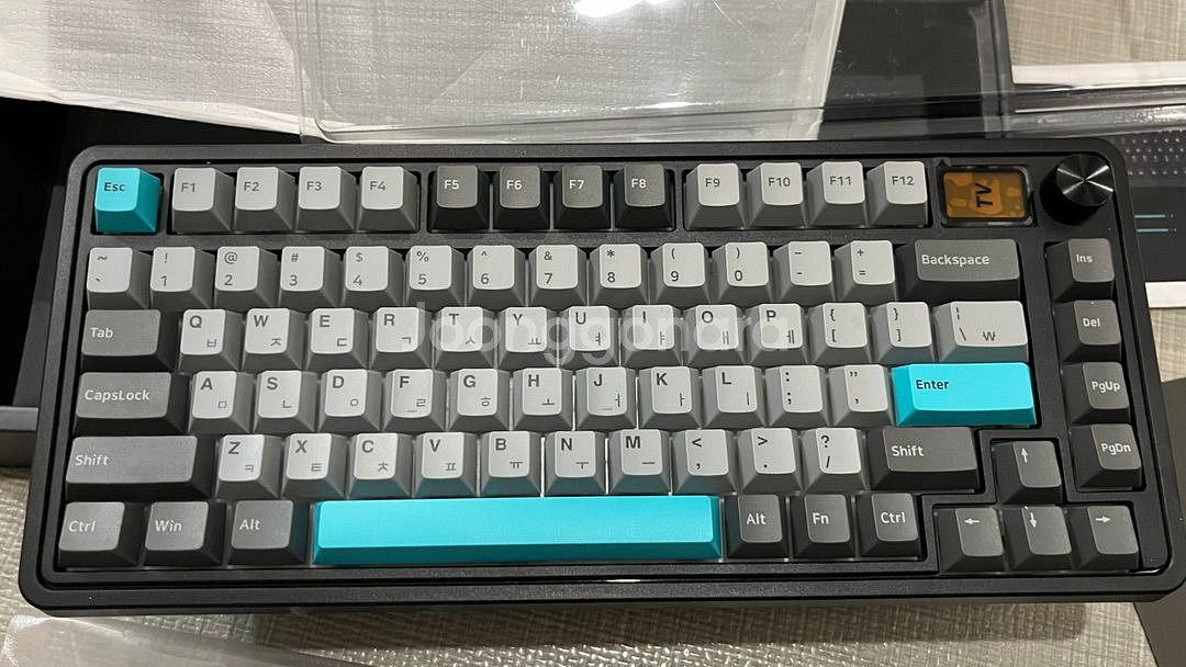 FL-ESPORTS CMK75 게이트론 밀키 황축--4