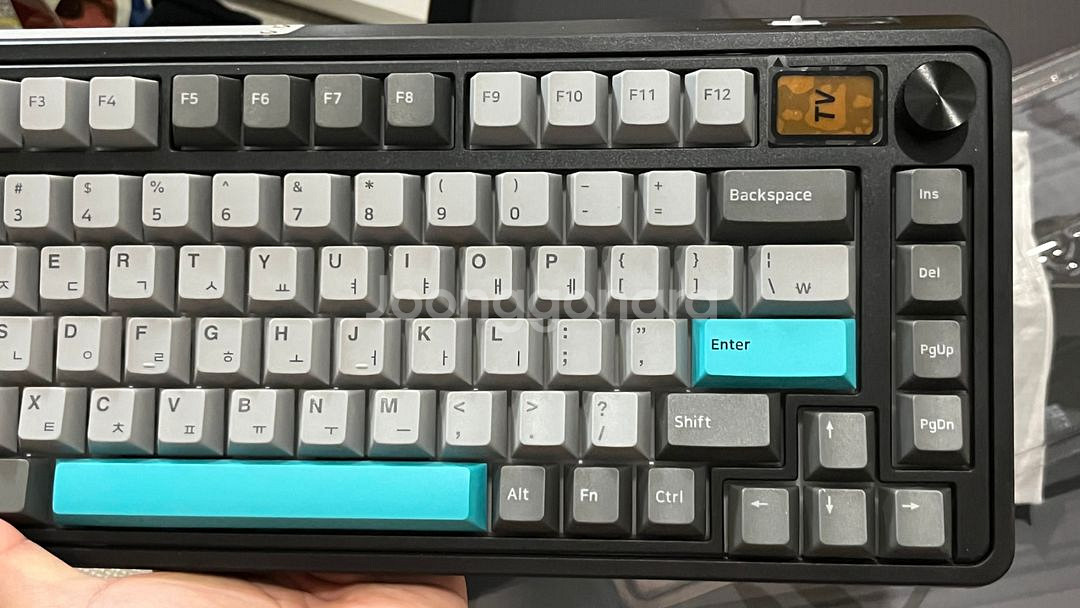 FL-ESPORTS CMK75 게이트론 밀키 황축--9