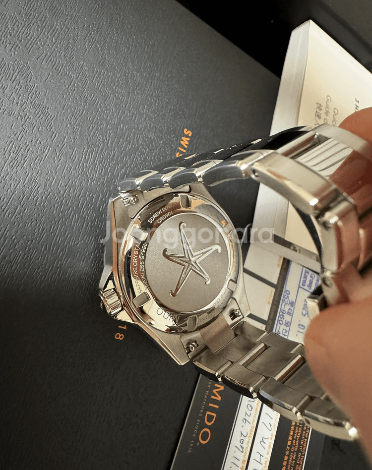 미도 오션스타 오토매틱 다이버 36.5mm--2