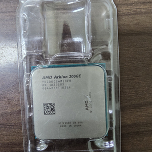 AMD 애슬론 200GE CPU 기본쿨러 포함