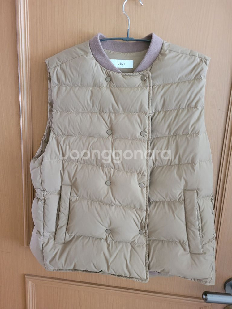 리스트 오리털조끼--2