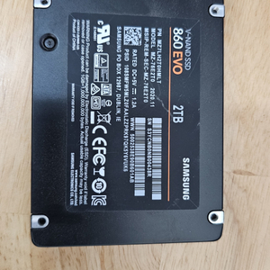 삼성 860 evo 2TB SSD 일괄 또는 각개 판매