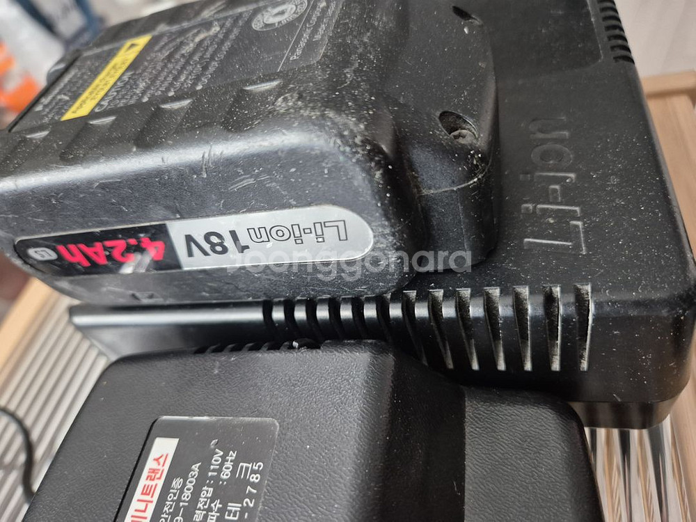 파나소닉충전드릴 EY7450 18v 4.2ah 110v--7