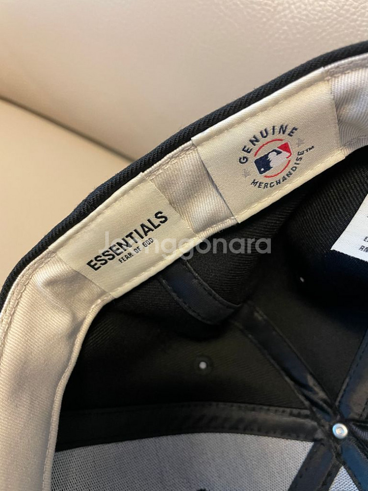 뉴에라 x 피어 오브 갓 에센셜 스냅백 모자 캡--3