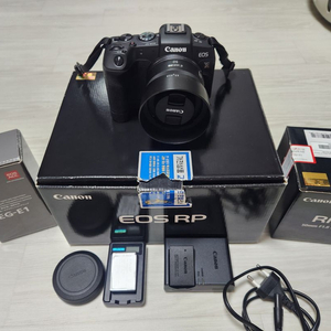 캐논 eos rp, eg-e1, 알쩜팔 rf50mm