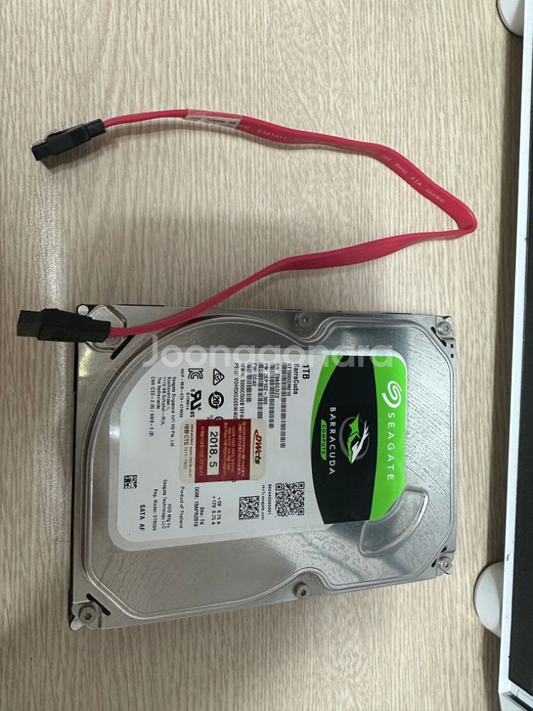 삼성 HDD 500GB, 씨게이트 바라쿠다 1TB HD--2