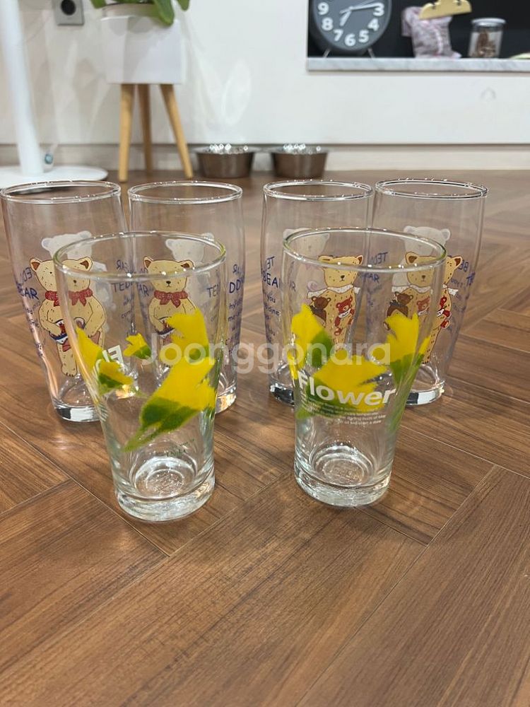 인테리어 유리 잔 맥주잔 사진참고--1
