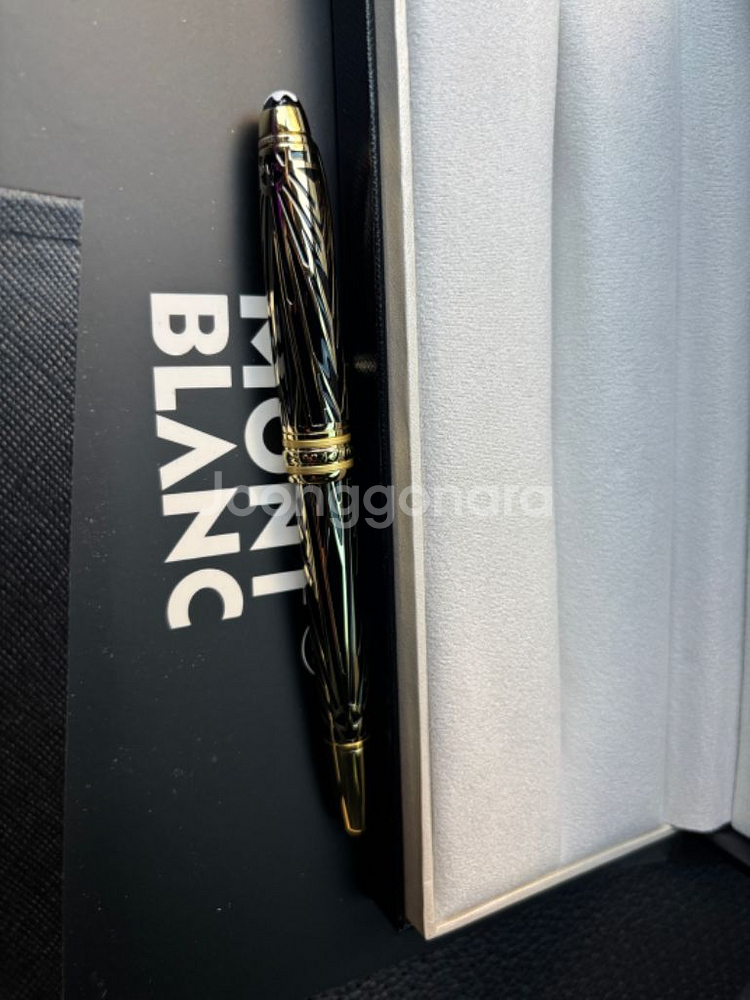 Montblanc 몽블랑 흑금 만년필--2