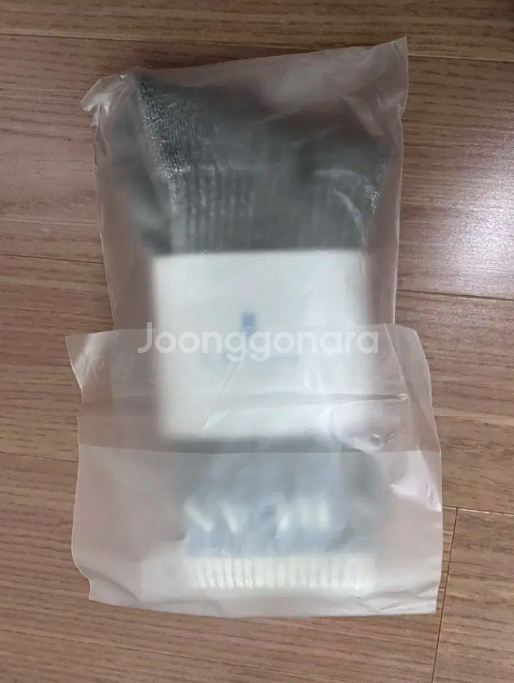 랑방블랑 실버글리터 골프양말--2