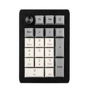 Epomaker EK21 via 넘버패드 옐로우 축