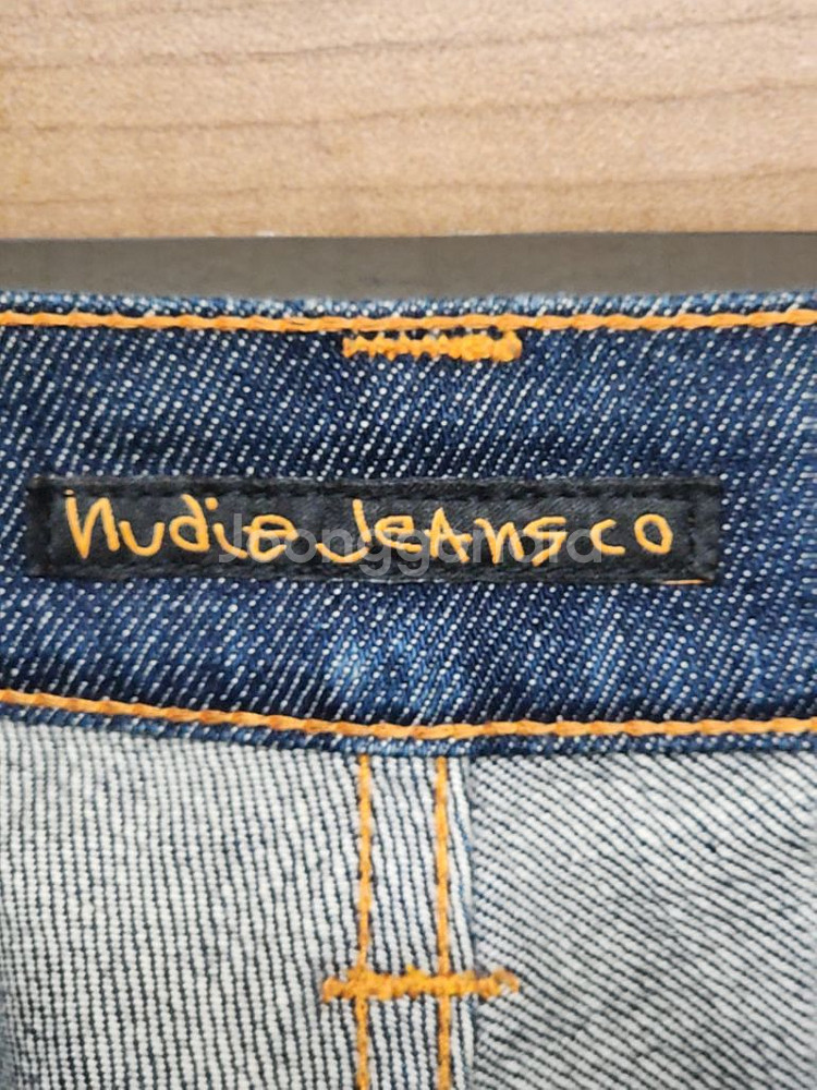 (31) 누디진 씬핀 청바지 진청 데님팬츠 스판 슬림핏--2