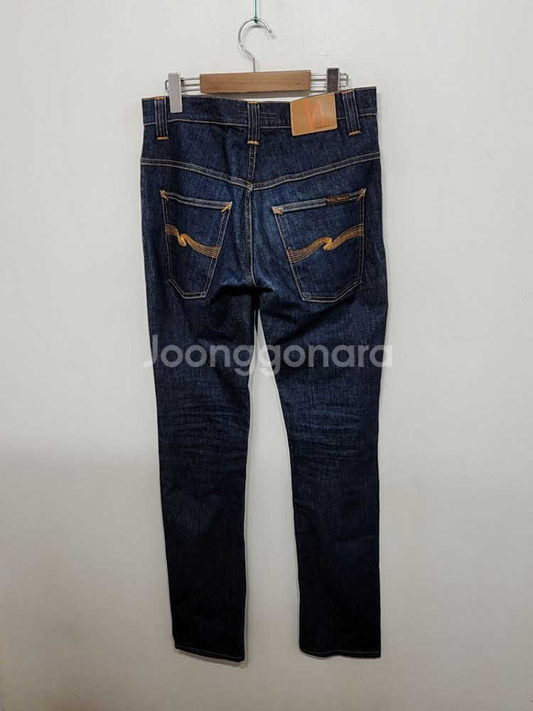 (31) 누디진 씬핀 청바지 진청 데님팬츠 스판 슬림핏--7