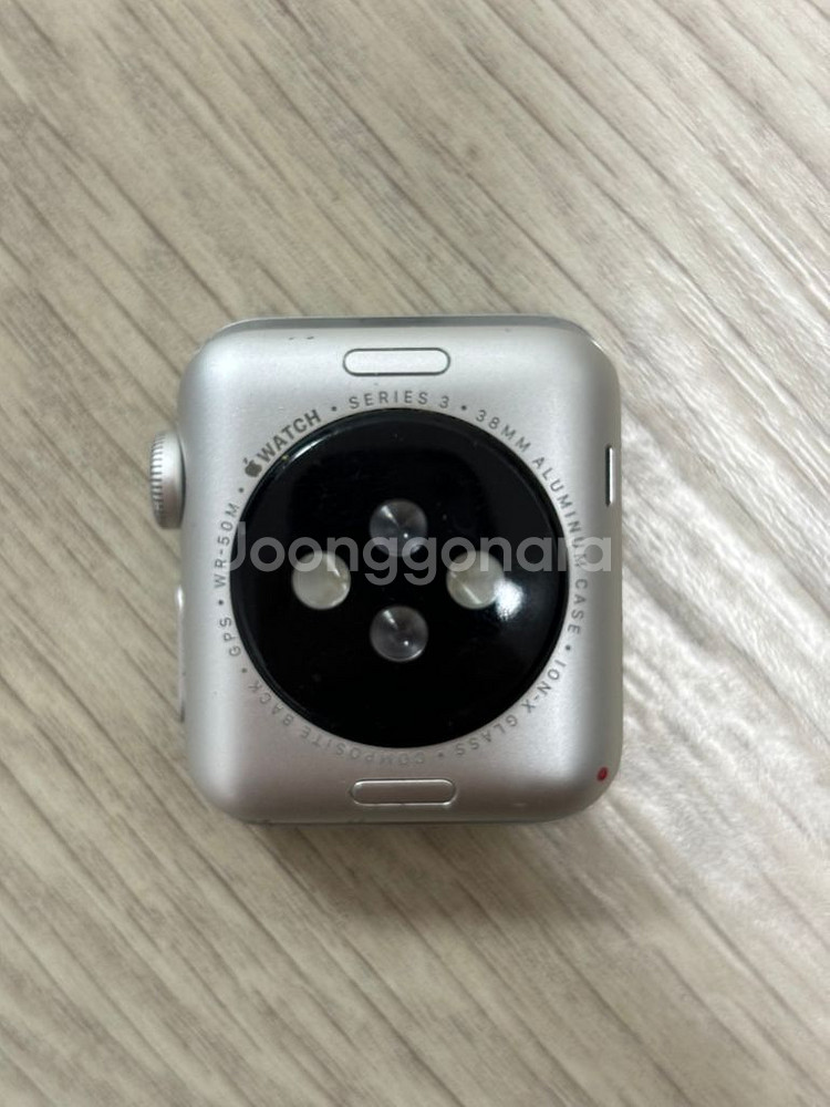 애플워치3 38mm 실버--1