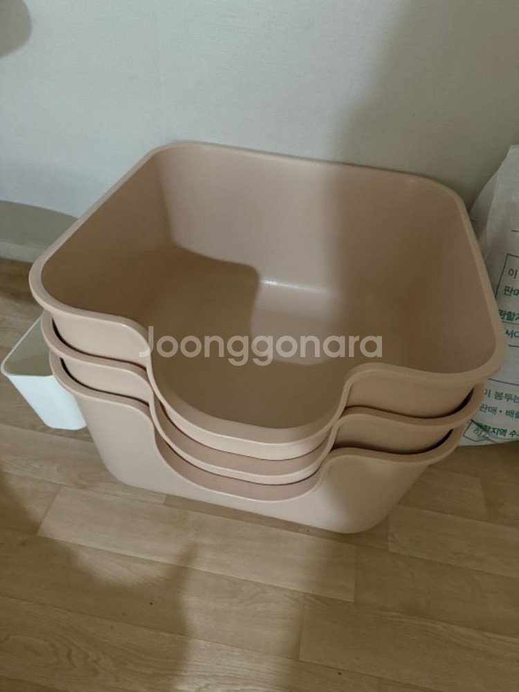 강집사 스퀘어 고양이 화장실 3개--0