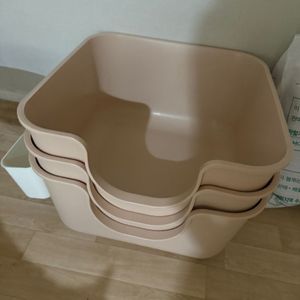 강집사 스퀘어 고양이 화장실 3개