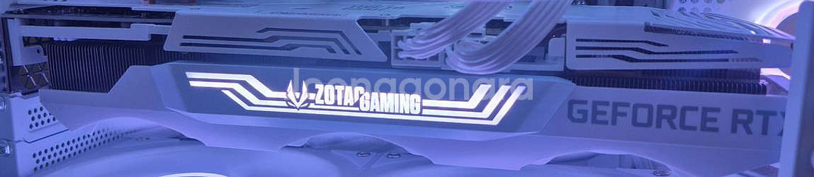 조텍 rtx3080 트리니티 화이트 LHR버젼팝니다.--1